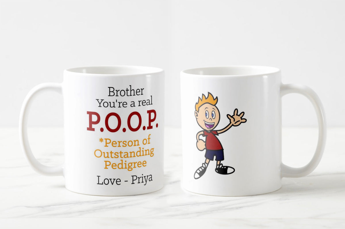 Personalised Mug For Brother