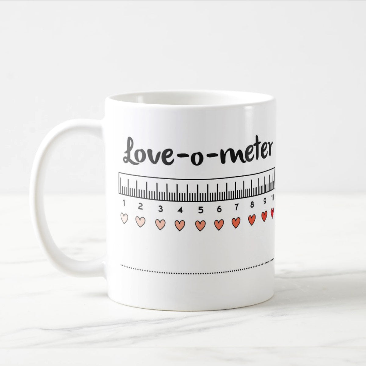 Love Meter Mug Set of 2