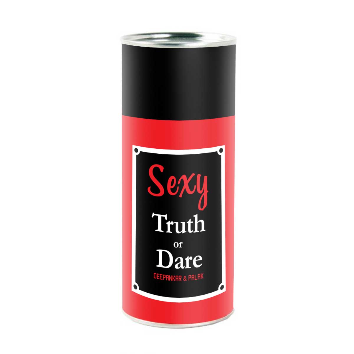 Personalised Sexy Truth & Dare Keepsake