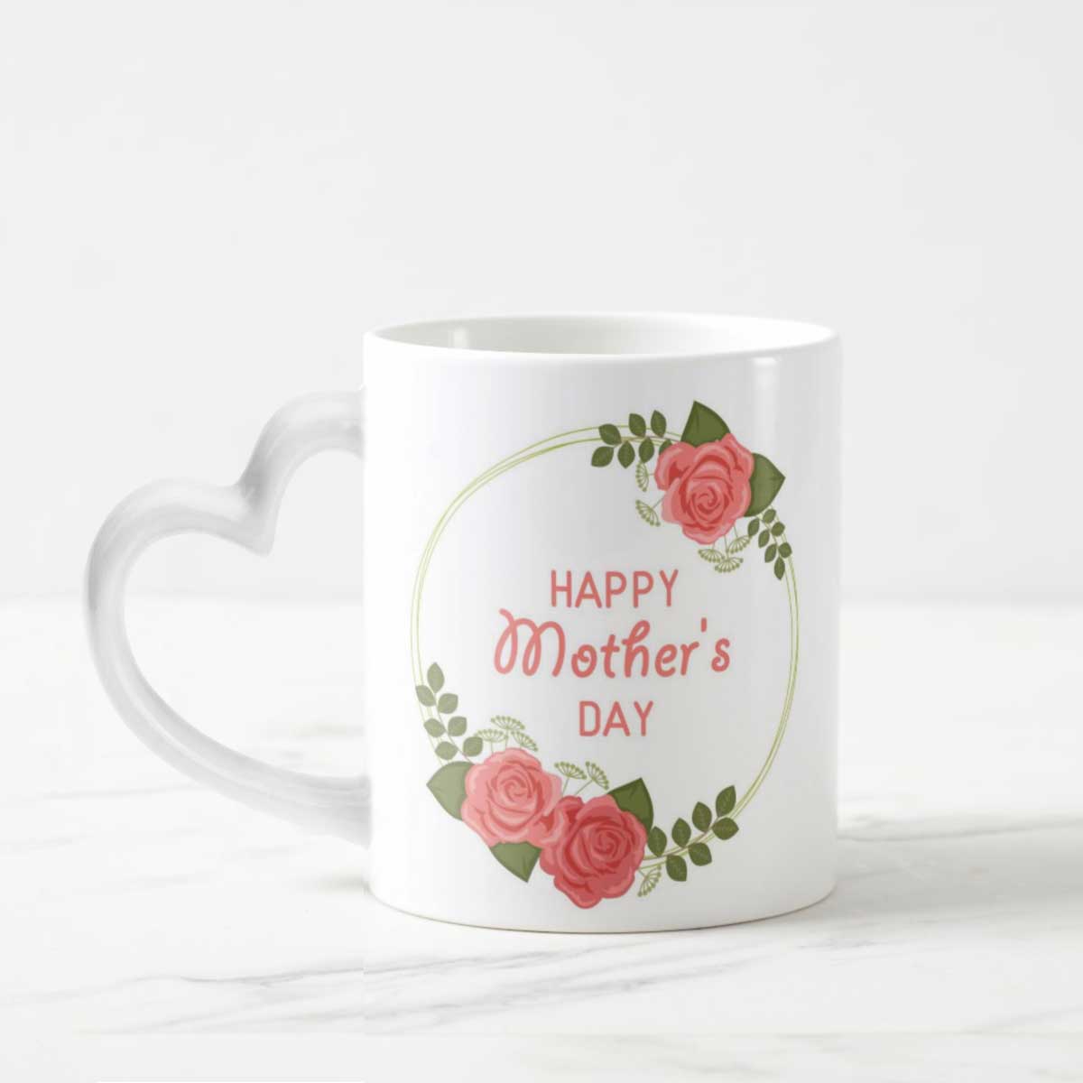Happy Mother's Day Heart Coffee Mug
