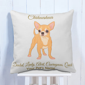 Personalised Chihuahua Cushion