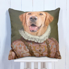 The King Personalised Pet Cushion