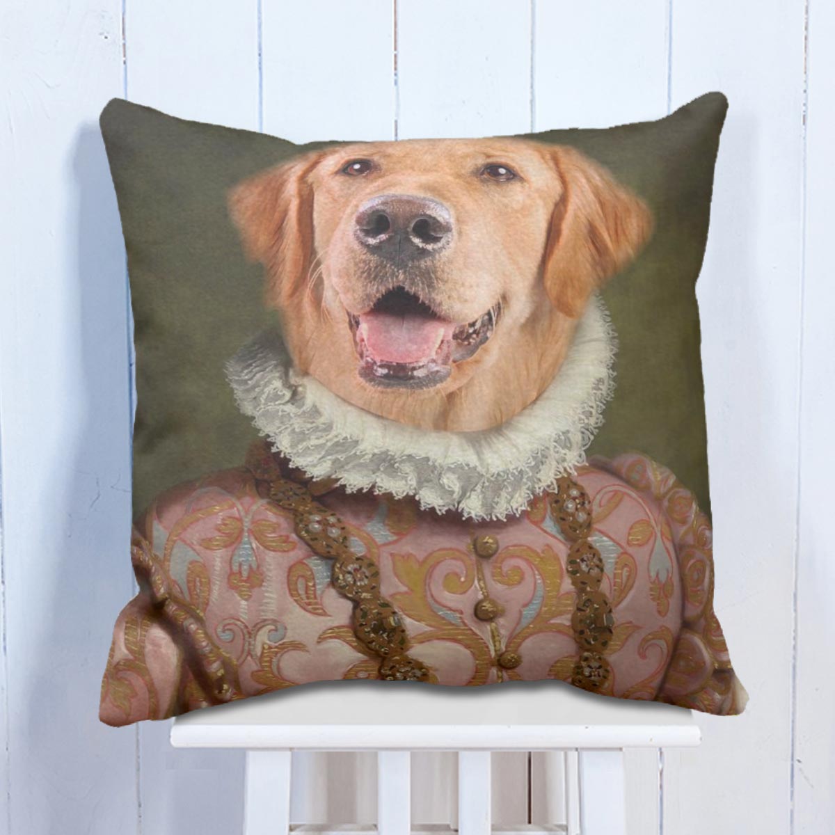 Renaissance Royal Personalised Pet Cushion