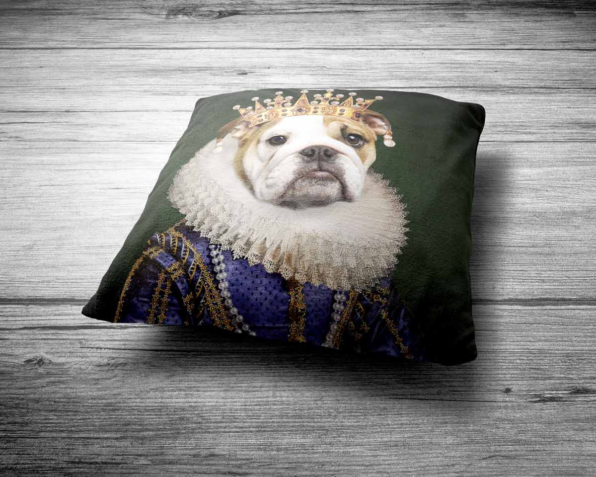 The Royal King Persoanlsed Pet Cushion