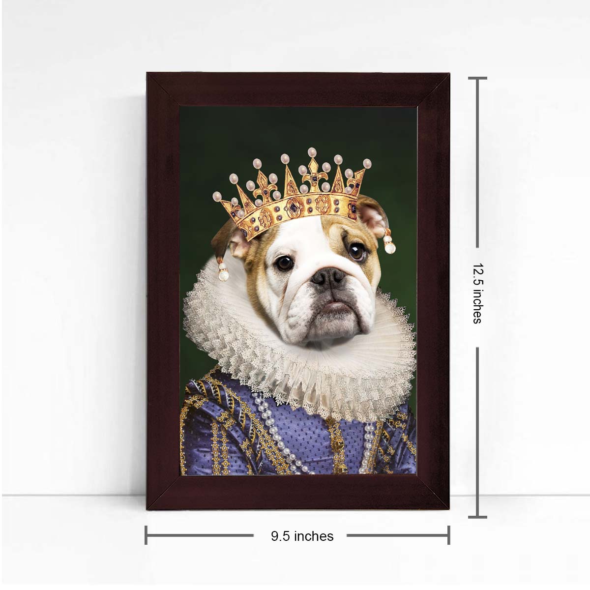 The Royal King Pet Digital Portrait Photo Frame