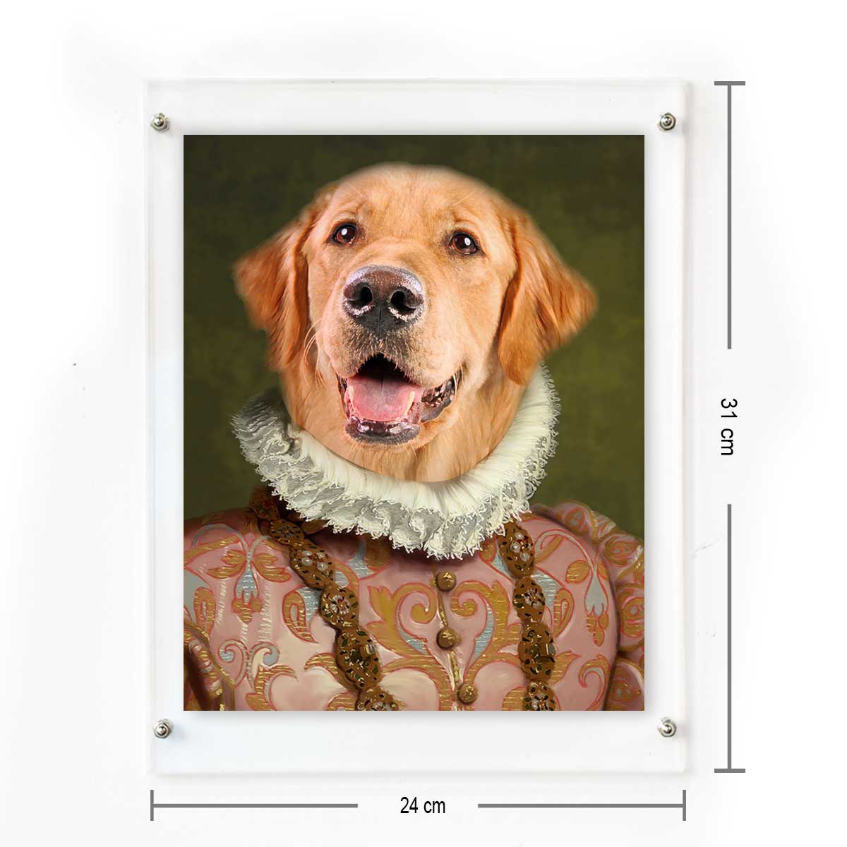 Personalised Renaissance Royal Digital Portrait