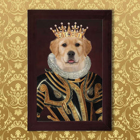 The King Pet Digital Portrait Photo Frame