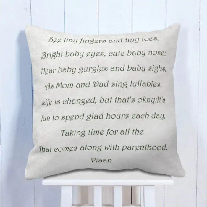 Personalised The Parenthood Cushion