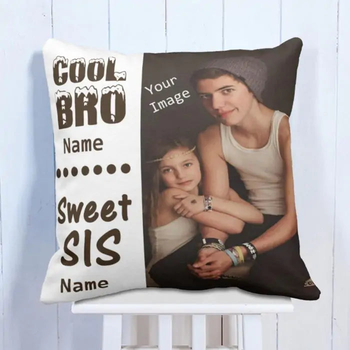 Personalised Cool Bro Cushion