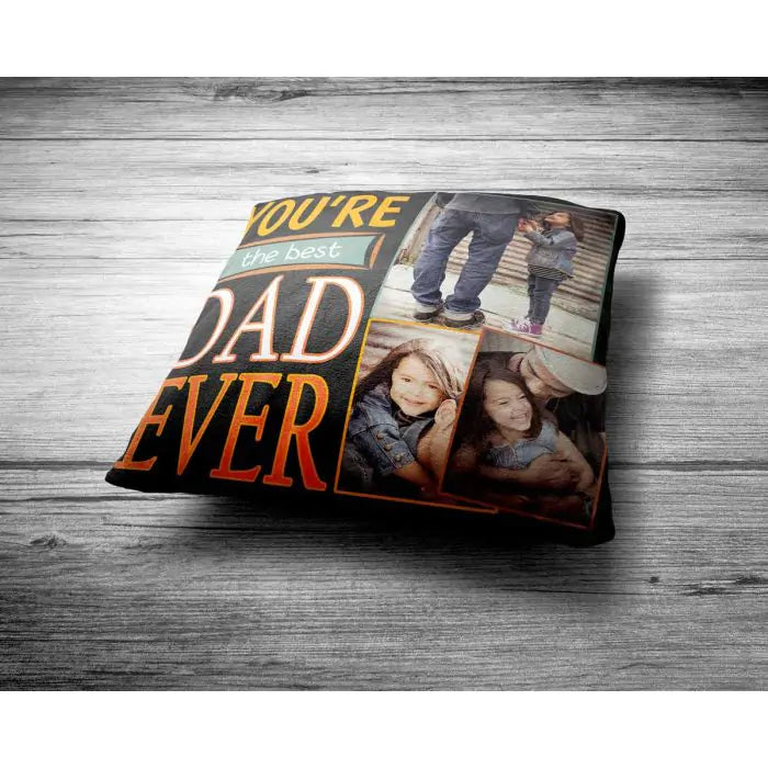 Personalised Best Father Cushion