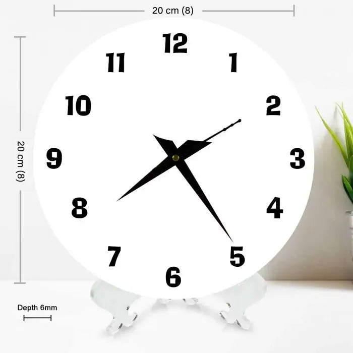 Personalised Bumpy dance Clock