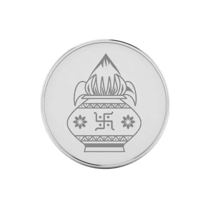 Engraved Traditional Marriage Silver Coins