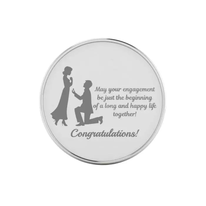 Proposal Silver Coins For Engagement