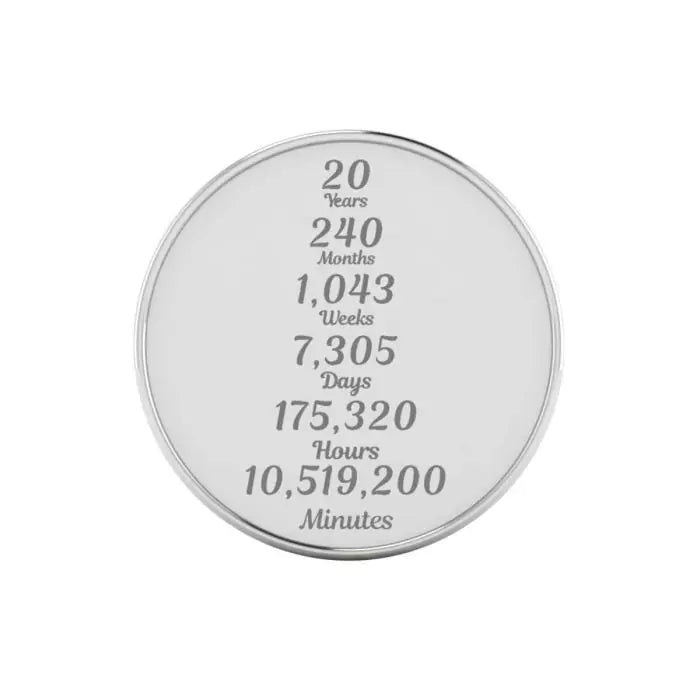 Employee Appreciation Silver Coins