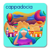 Cappadocia Turkey Souvenir Magnet