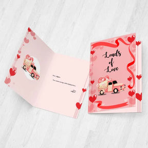 Personalised Truck Loads of Love For You Card-3