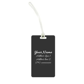 Personalised Mr. & Mrs. Luggage Tag