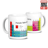 Periodic Table of Swearing Mug (For Adults)-3