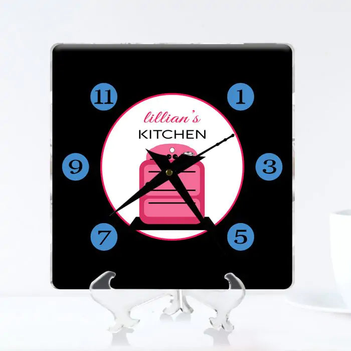 Personalised Kitchen Clock