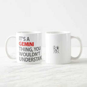 It's A Gemini Thing Zodiac Mug-4