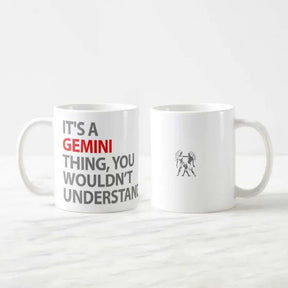 It's A Gemini Thing Zodiac Mug