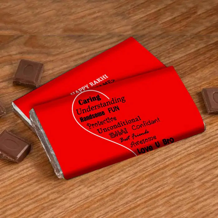 Personalised Brother's Bond Choco Bar