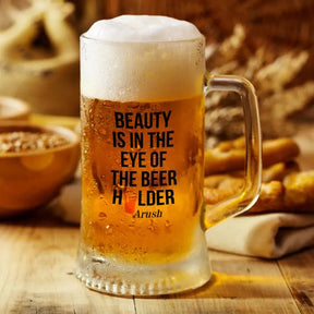 Personalised Eye Of The Beer Mug