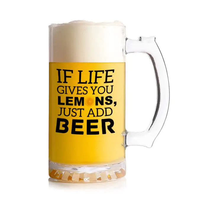 Life Gives You Lemon Beer Mug