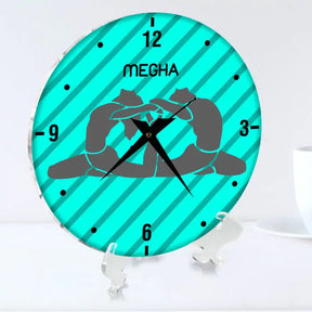 Personalised Yoga Clock