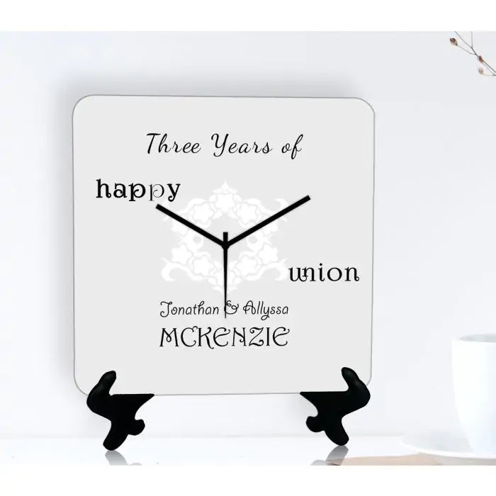Personalised Union Clock