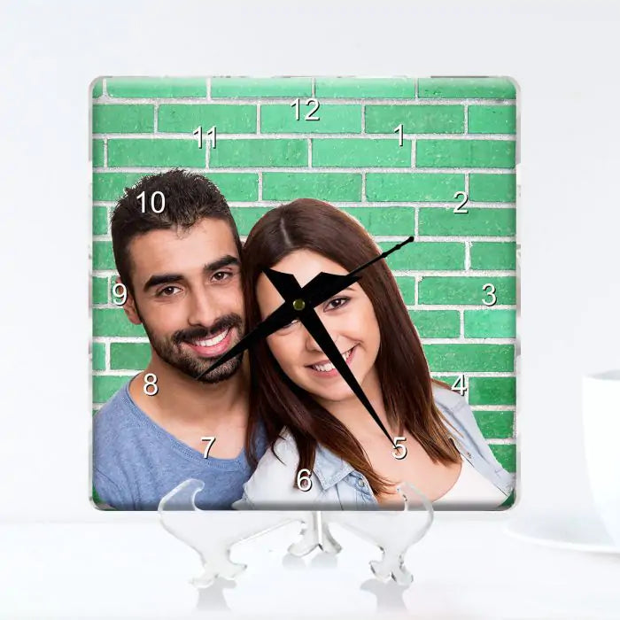 Personalised Couple Photo Clock