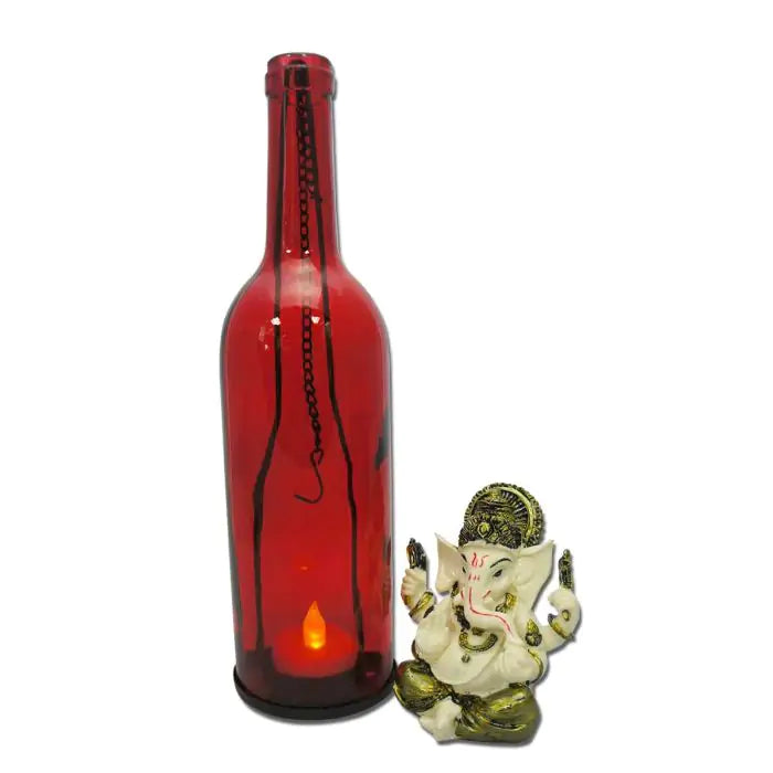 Bottle Light Holder & Ganesha Giftset