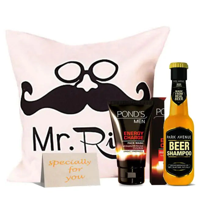 Mr. Right Cushion Hamper