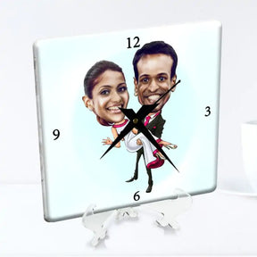 Personalised Happily Married Clock