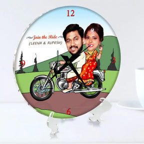 Personalised Join The Ride Clock