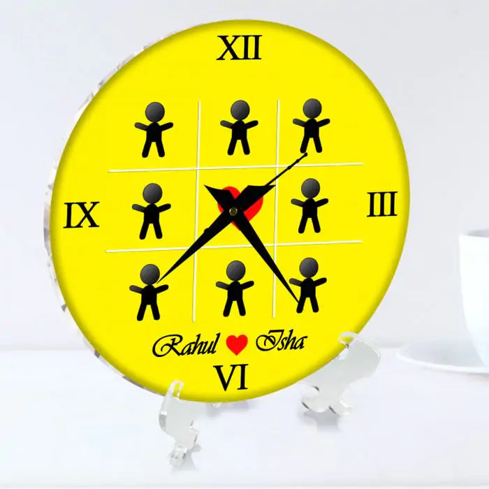 Personalised Love-Maze Clock
