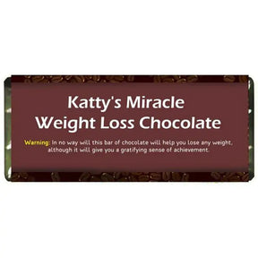 Personalised Miracle Weight Loss Choco Bar