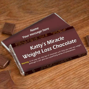 Personalised Miracle Weight Loss Choco Bar