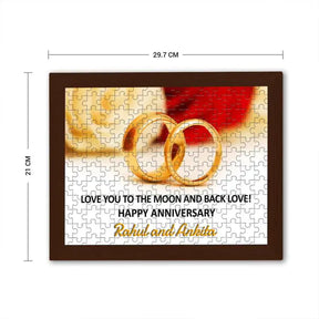 Personalised Love You To The Moon Puzzle