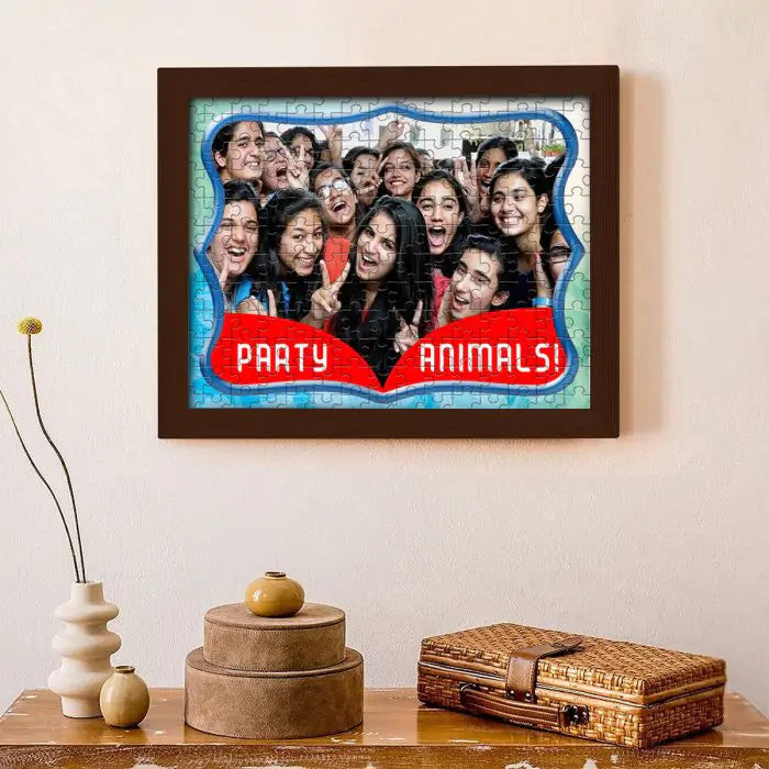 Personalised Party Animal Puzzle