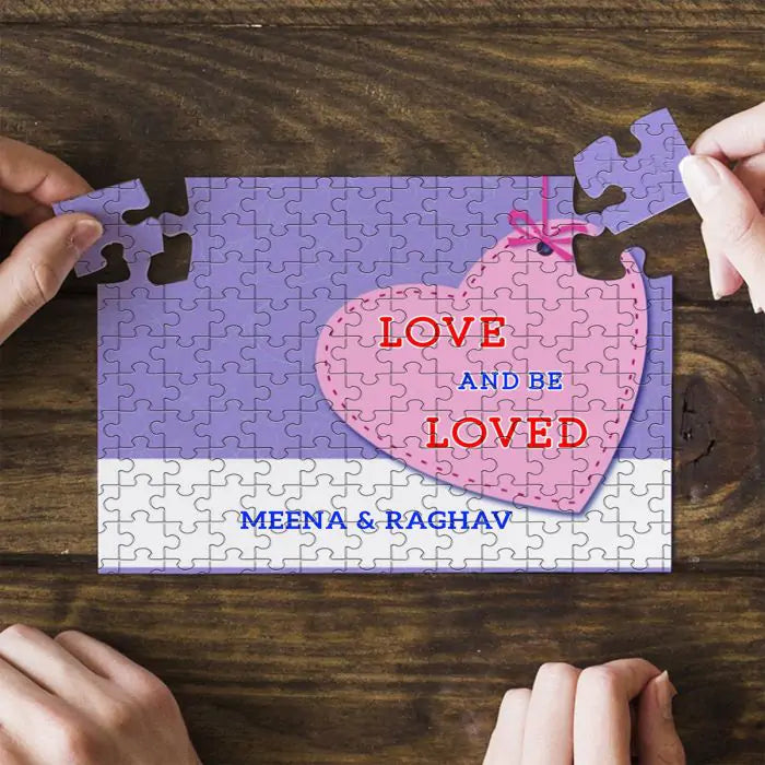 Personalised Be Loved Puzzle-1