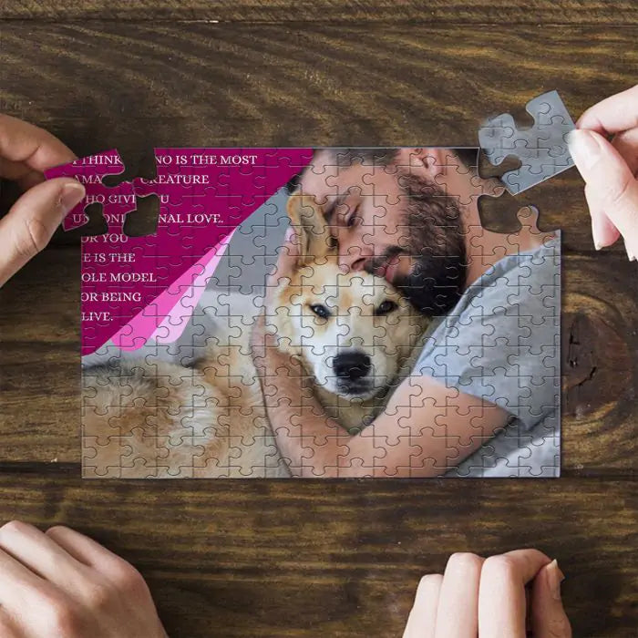 Personalised Dog Lover Puzzle