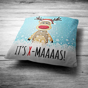 Hilarious Printed Christmas Cushion