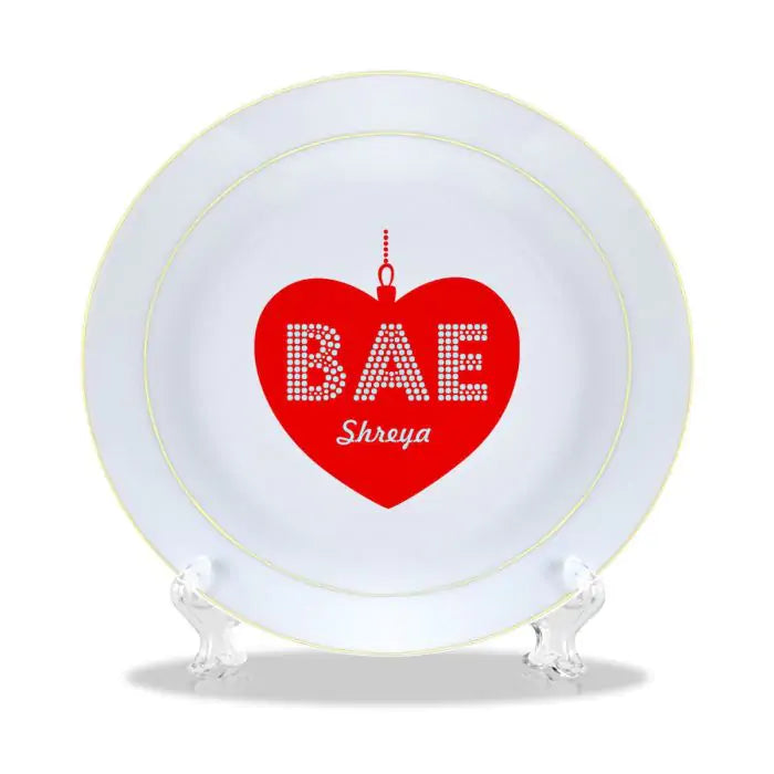 Personalised BAE Plate Keepsake