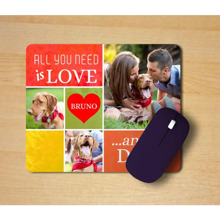 Personalised Pet Love - Mouse Pad-1