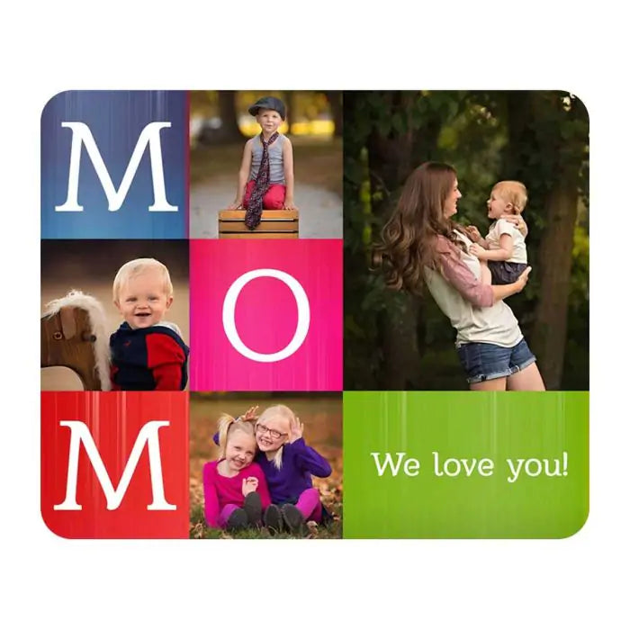 Personalised Family Love Mouse Pad