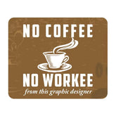 Personalised Coffee Addiction - Mouse Pad