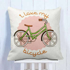 Cycling Love Cushion