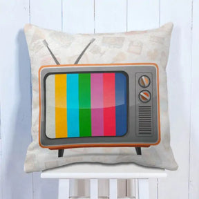 Retro Telivision  Cushion