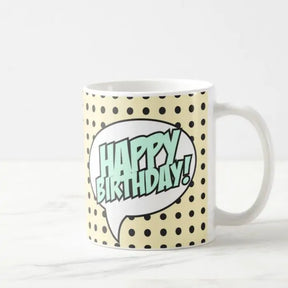 Happy Birthday Polka Dot Mug